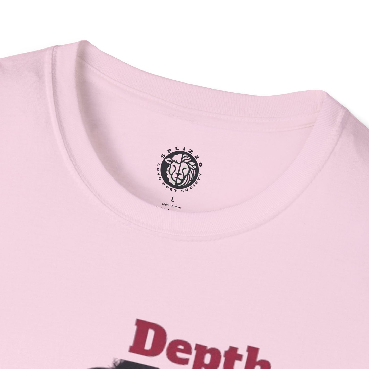 Unisex Softstyle T-Shirt - 'Depth Beyond Display Splizzo' Artistic Design