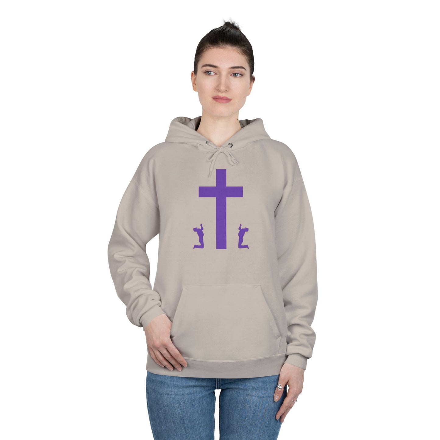 Faith-Inspired Eco-Friendly Hoodie | One Prayer Can Change | Unisex Sweatshirt