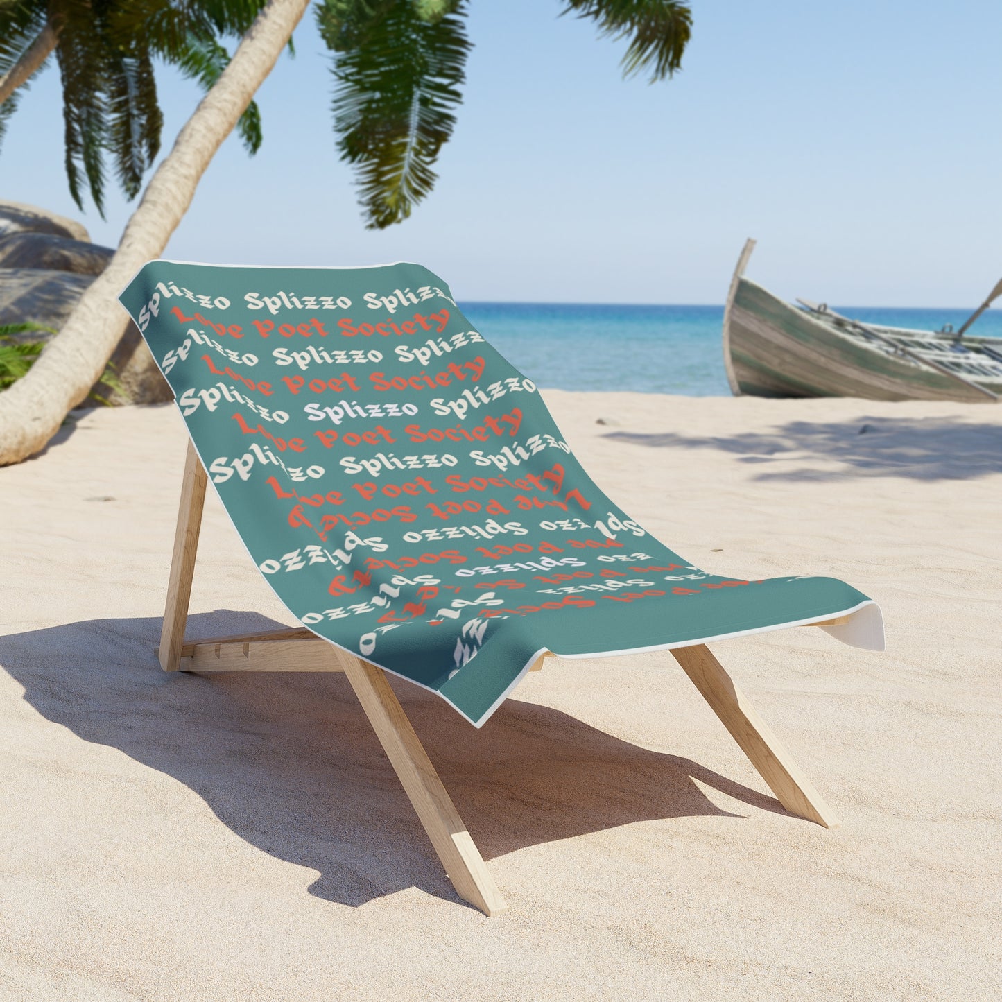 Coastal Vibes Beach Towel - Fun & Colorful Design for Summer Fun