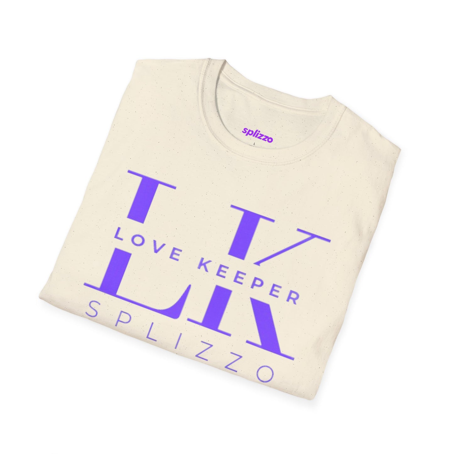 Love Keeper Unisex Softstyle T-Shirt - Minimalist Graphic Tee for Comfort and Style