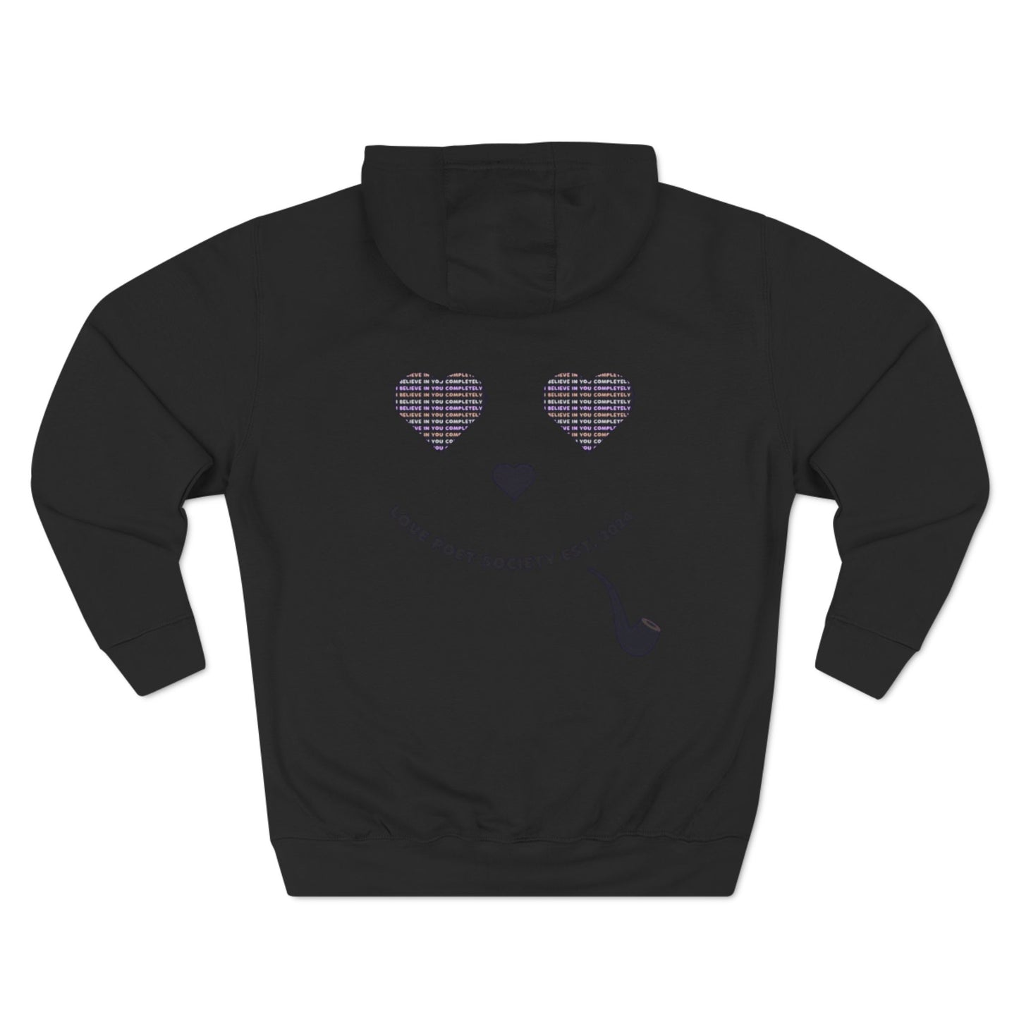 Comfortable Three-Panel Fleece Hoodie for Cozy Casual Days