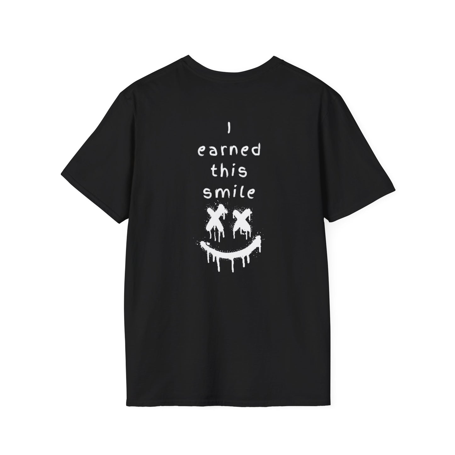 Trendy Unisex Softstyle T-Shirt - 'Splizzo' & 'I Earned This Smile' Graphic Tee