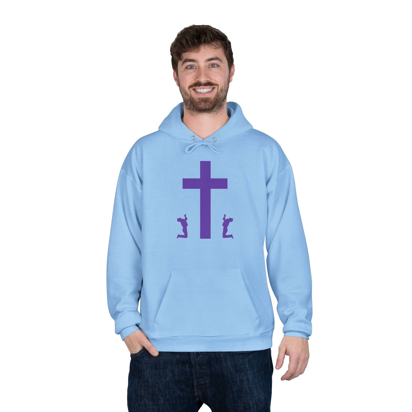 Faith-Inspired Eco-Friendly Hoodie | One Prayer Can Change | Unisex Sweatshirt