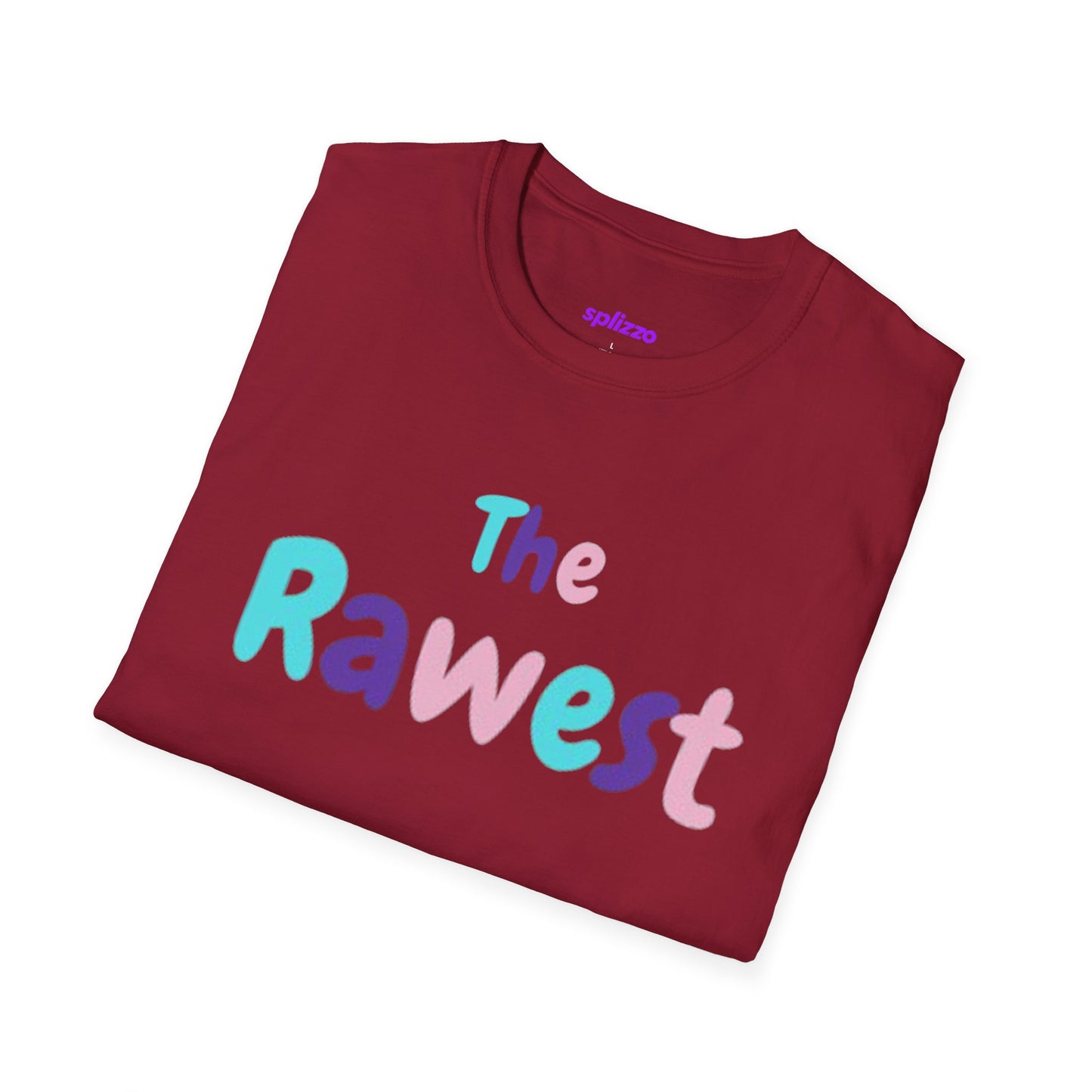 The Rawest Unisex Softstyle T-Shirt - Cute Dog Design for Pet Lovers