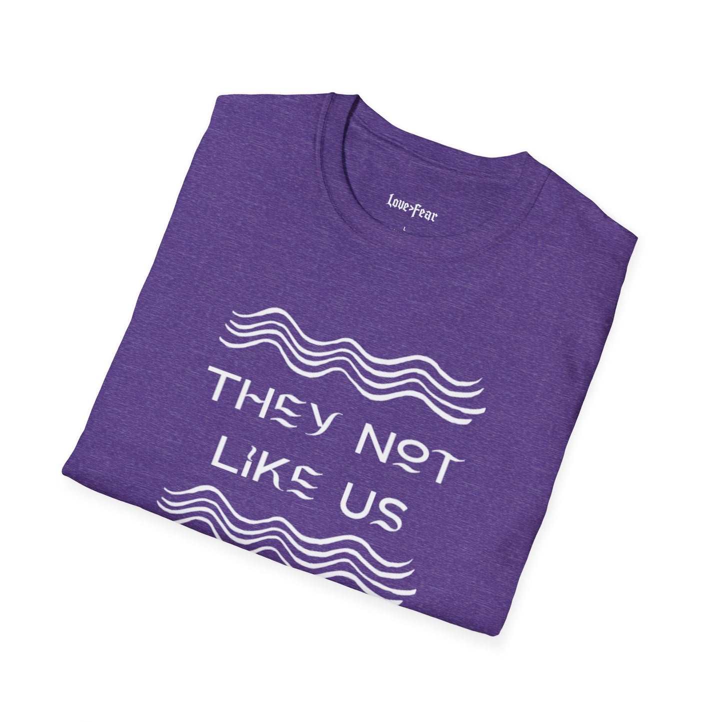 They Not Like Us Unisex Softstyle T-Shirt - Casual Graphic Tee for Comfort & Self-Expression