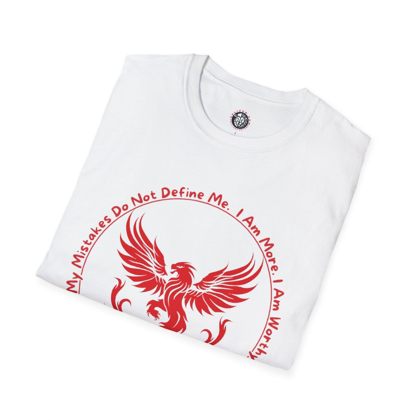 Inspirational Unisex T-Shirt - 'My Mistakes Do Not Define Me' - Love Poet Society