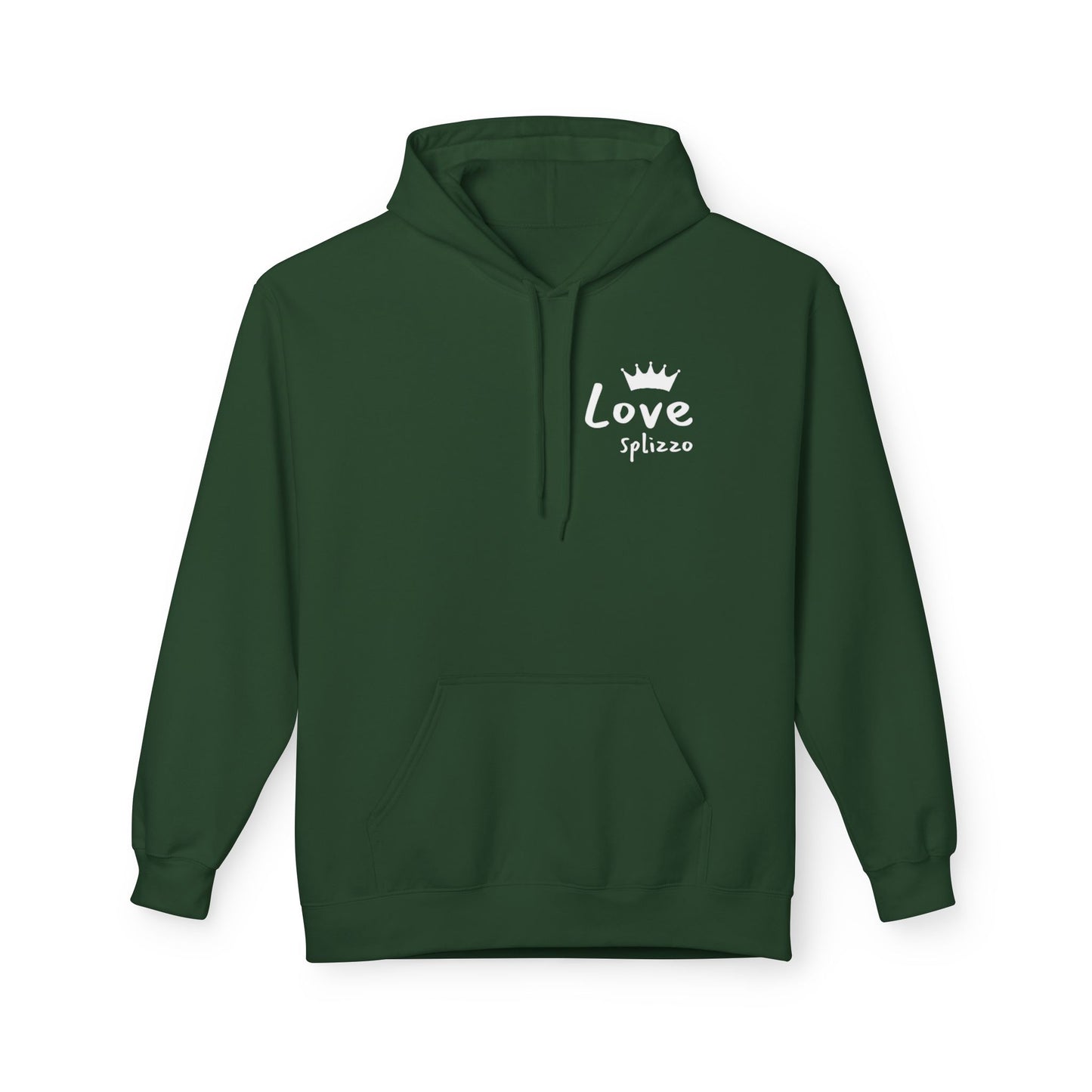 Love Yourself Fleece Hoodie - Inspirational Unisex Apparel