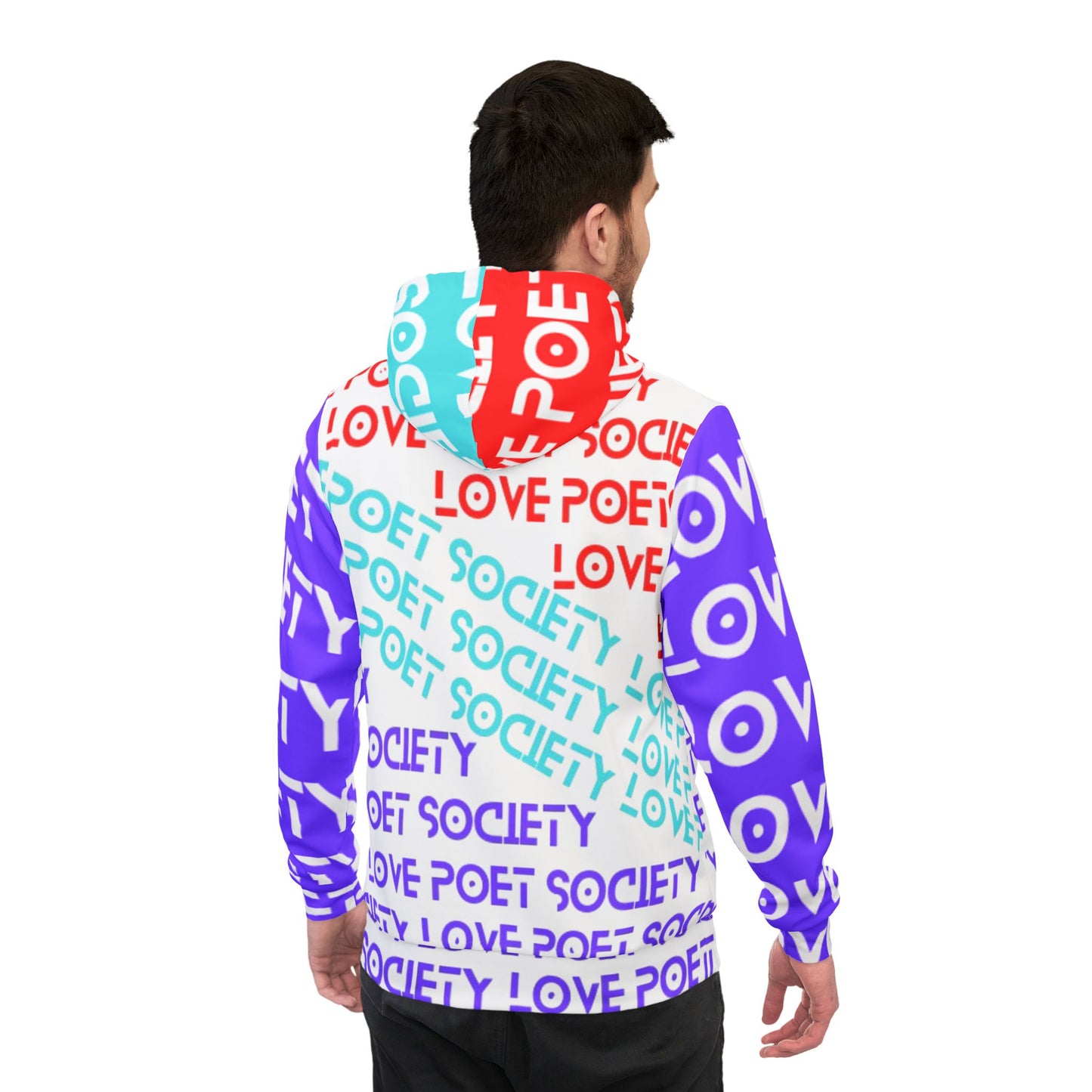 Love Poet Society Athletic Hoodie - Stylish and Vibrant Layer for Creative Souls