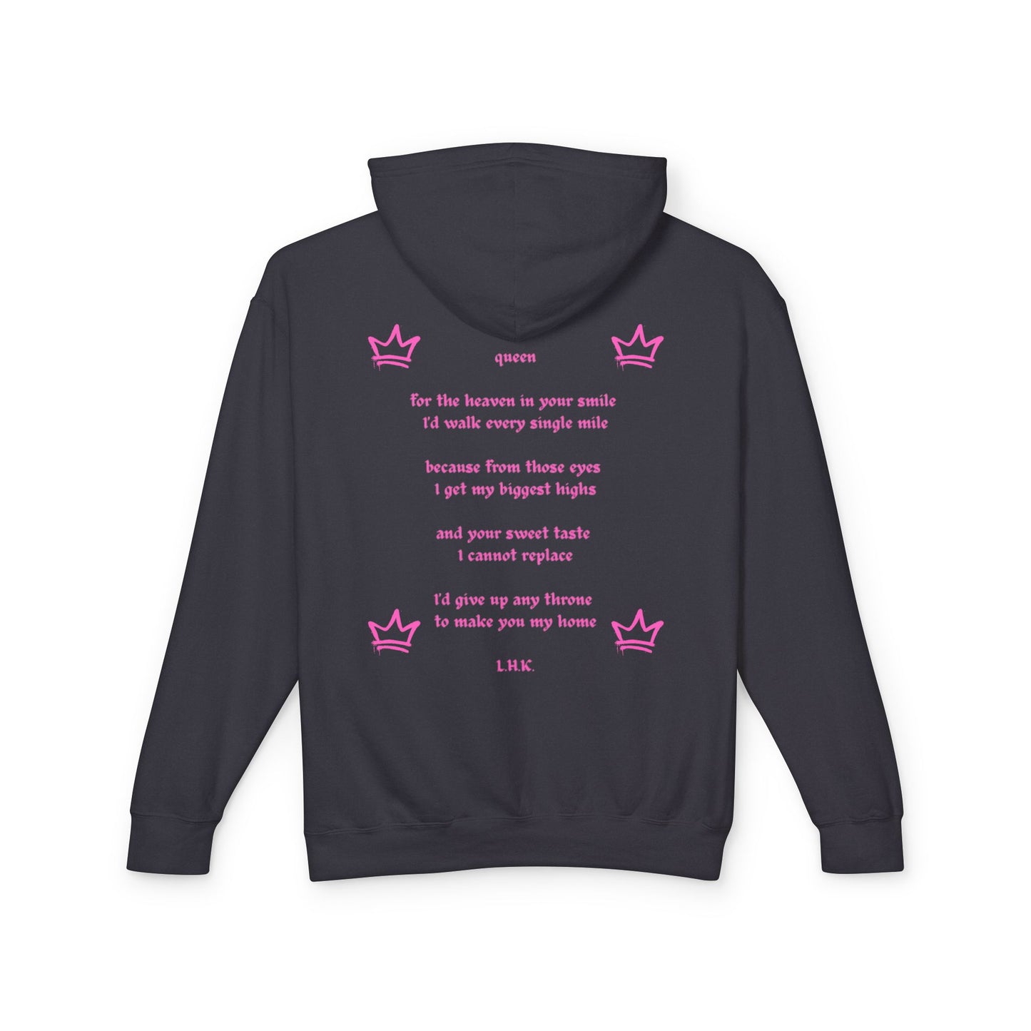 Love Poet Society Unisex Lightweight Hooded Sweatshirt - Inspirational Quotes for Literary Lovers