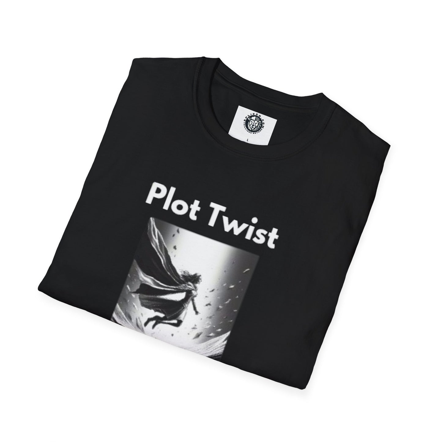Unisex Softstyle T-Shirt - "Plot Twist: You're My Hero" Graphic Tee