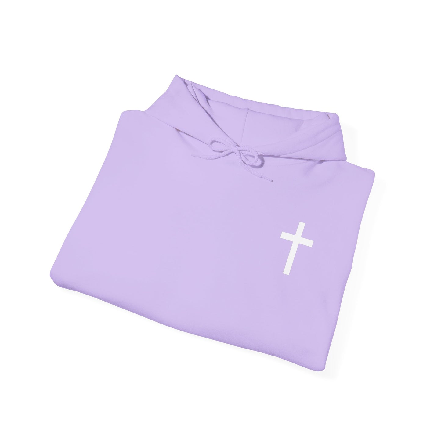 Faith & Love Unisex Hooded Sweatshirt - Jesus Cross Design