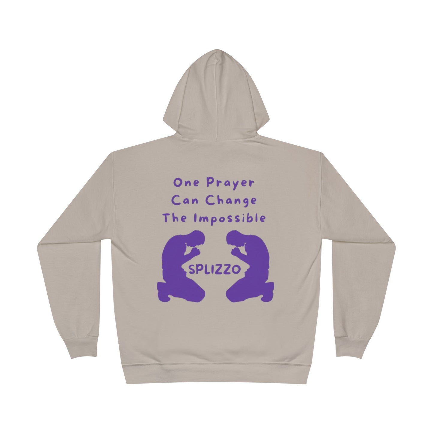 Faith-Inspired Eco-Friendly Hoodie | One Prayer Can Change | Unisex Sweatshirt