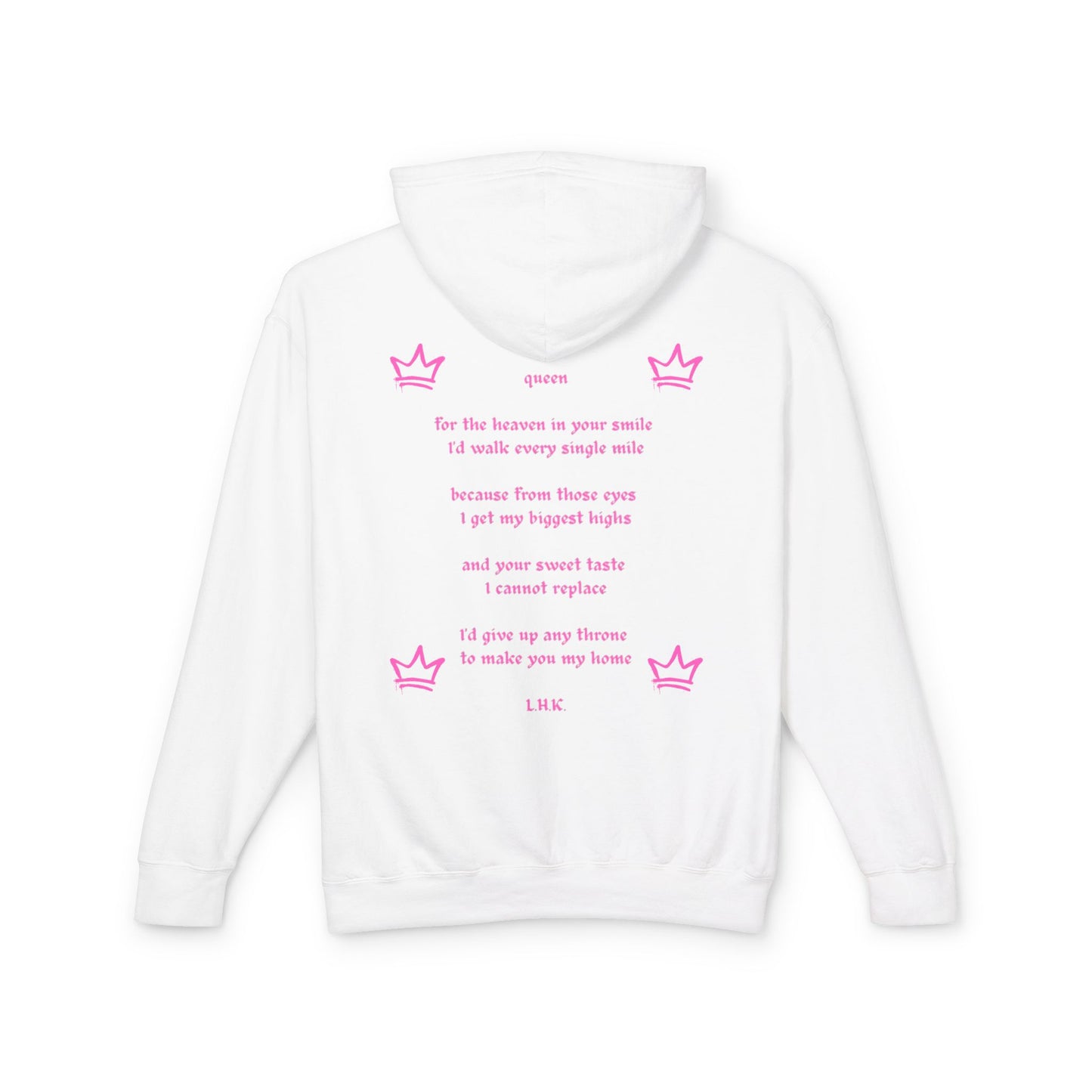 Love Poet Society Unisex Lightweight Hooded Sweatshirt - Inspirational Quotes for Literary Lovers