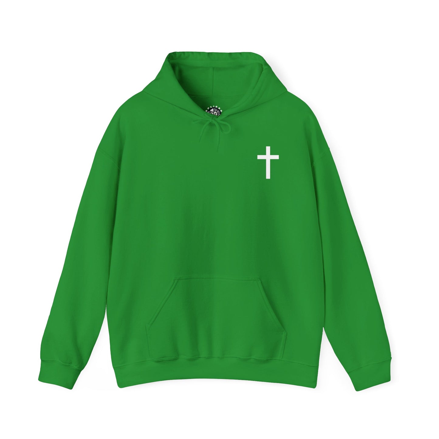 Faith & Love Unisex Hooded Sweatshirt - Jesus Cross Design