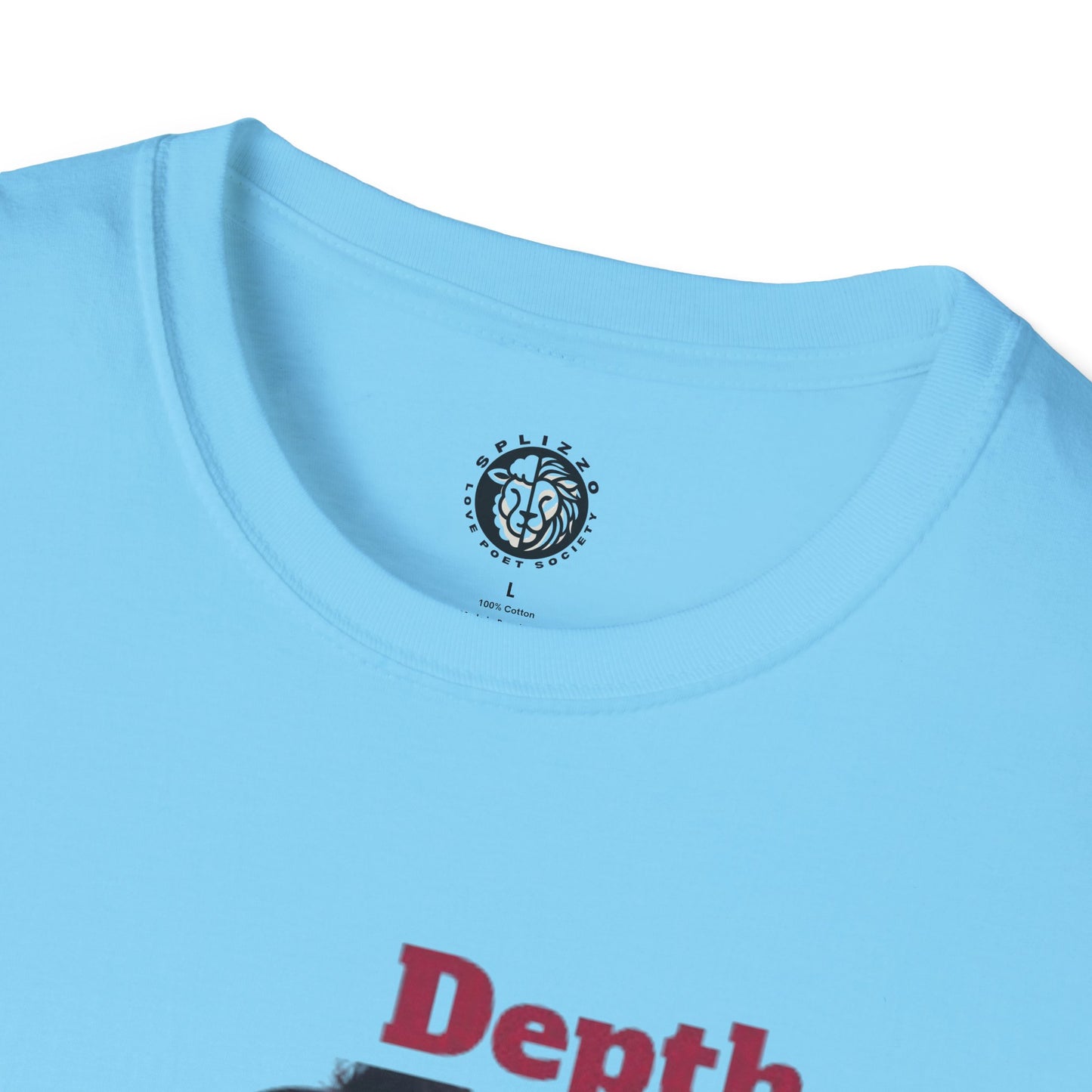 Unisex Softstyle T-Shirt - 'Depth Beyond Display Splizzo' Artistic Design