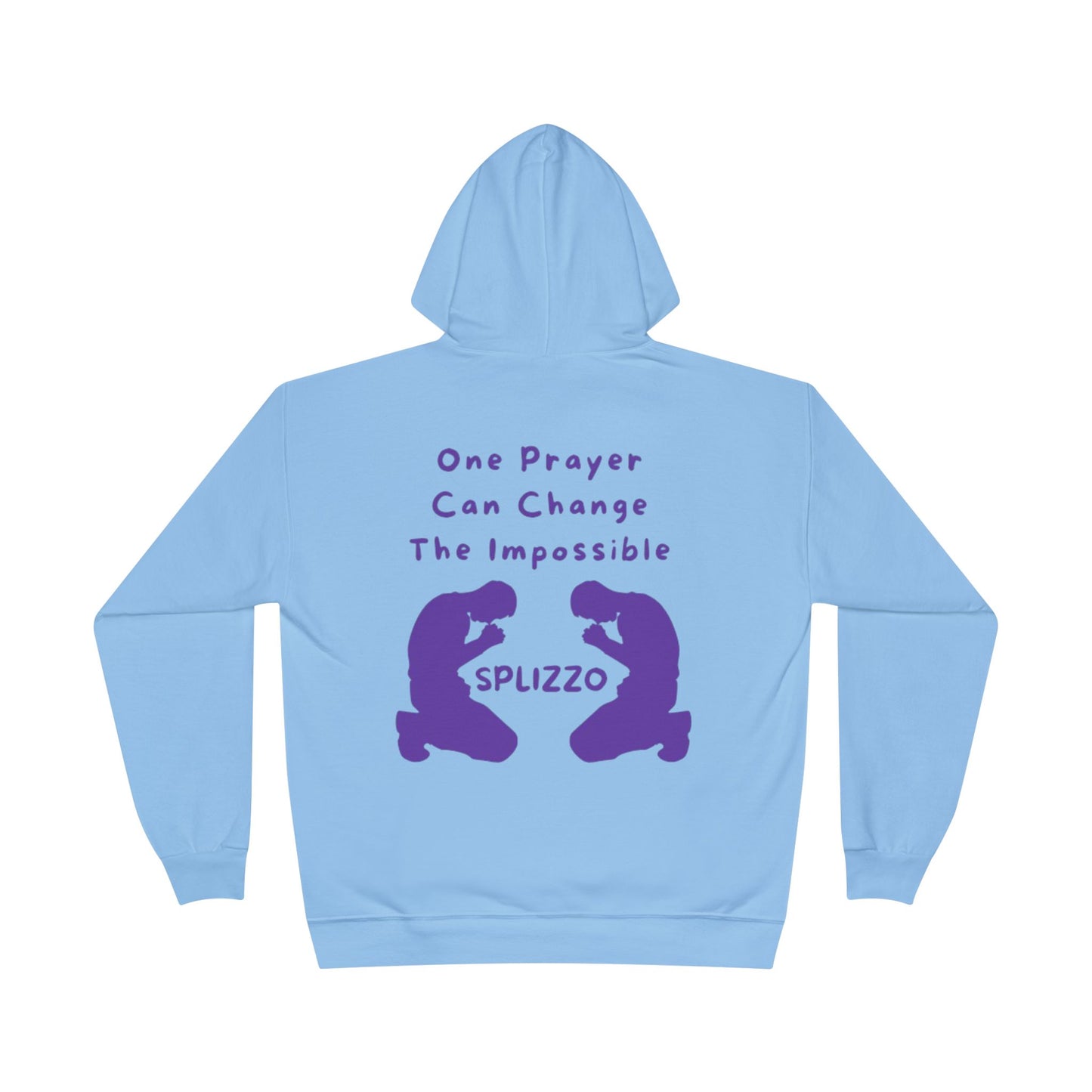 Faith-Inspired Eco-Friendly Hoodie | One Prayer Can Change | Unisex Sweatshirt