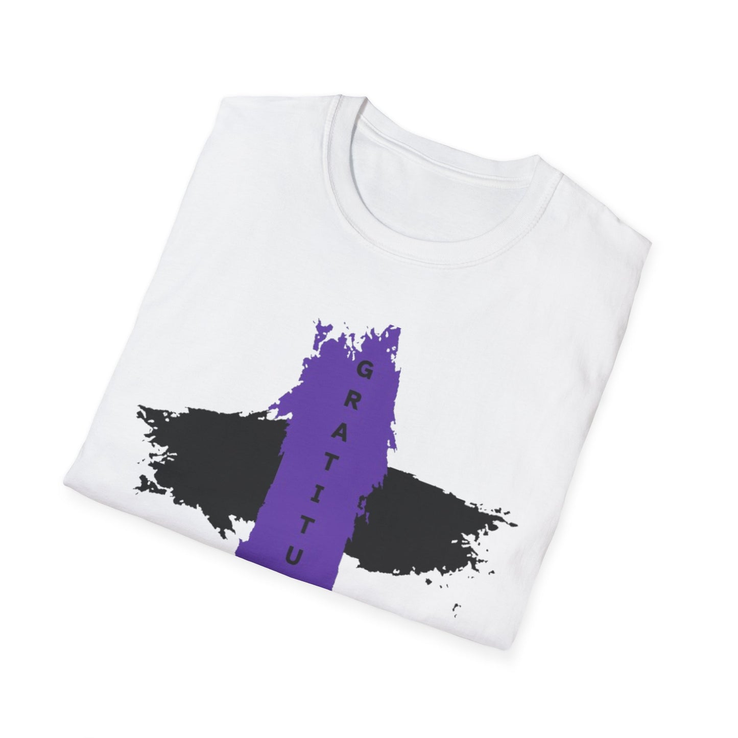 Gratitude Inspirational Unisex Softstyle T-Shirt, Positive Vibes Shirt, Mindfulness Apparel, Thoughtful Gift, Casual Wear, Everyday Comfort