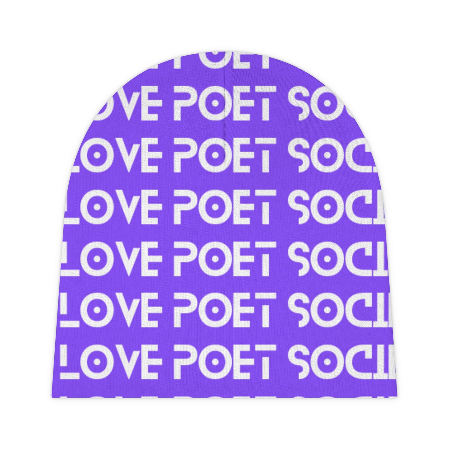Colorful Love Poet Baby Beanie for Stylish Infants