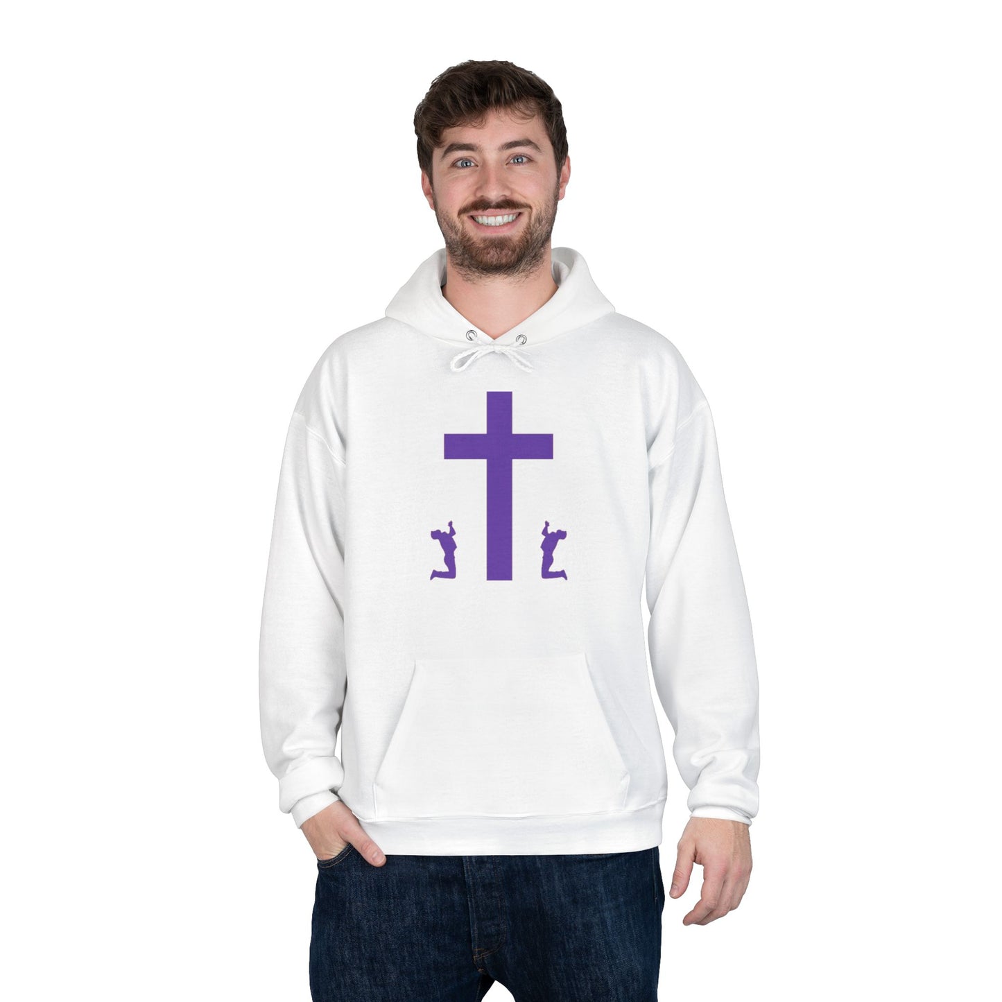 Faith-Inspired Eco-Friendly Hoodie | One Prayer Can Change | Unisex Sweatshirt