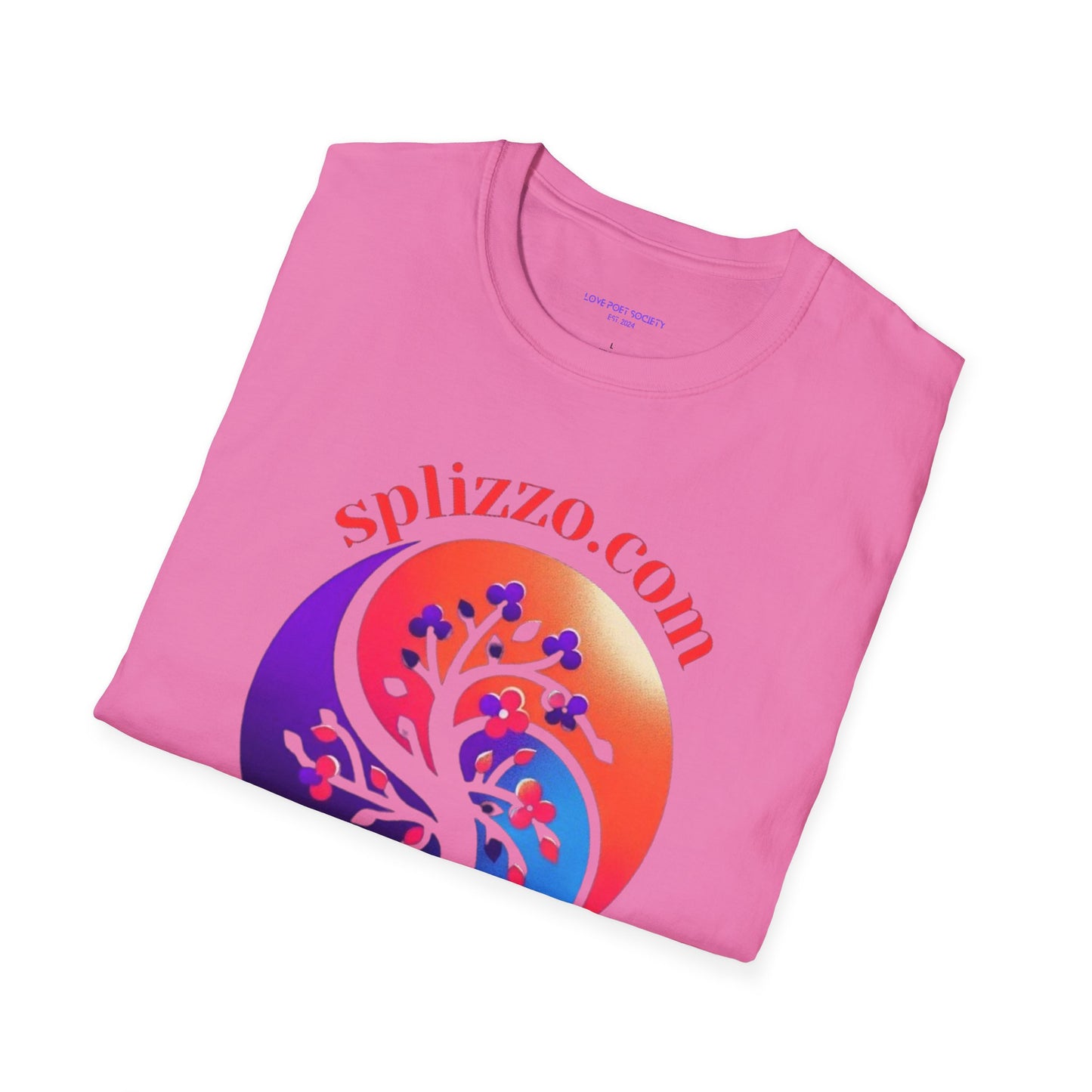Colorful Nature-Inspired Unisex Softstyle T-Shirt