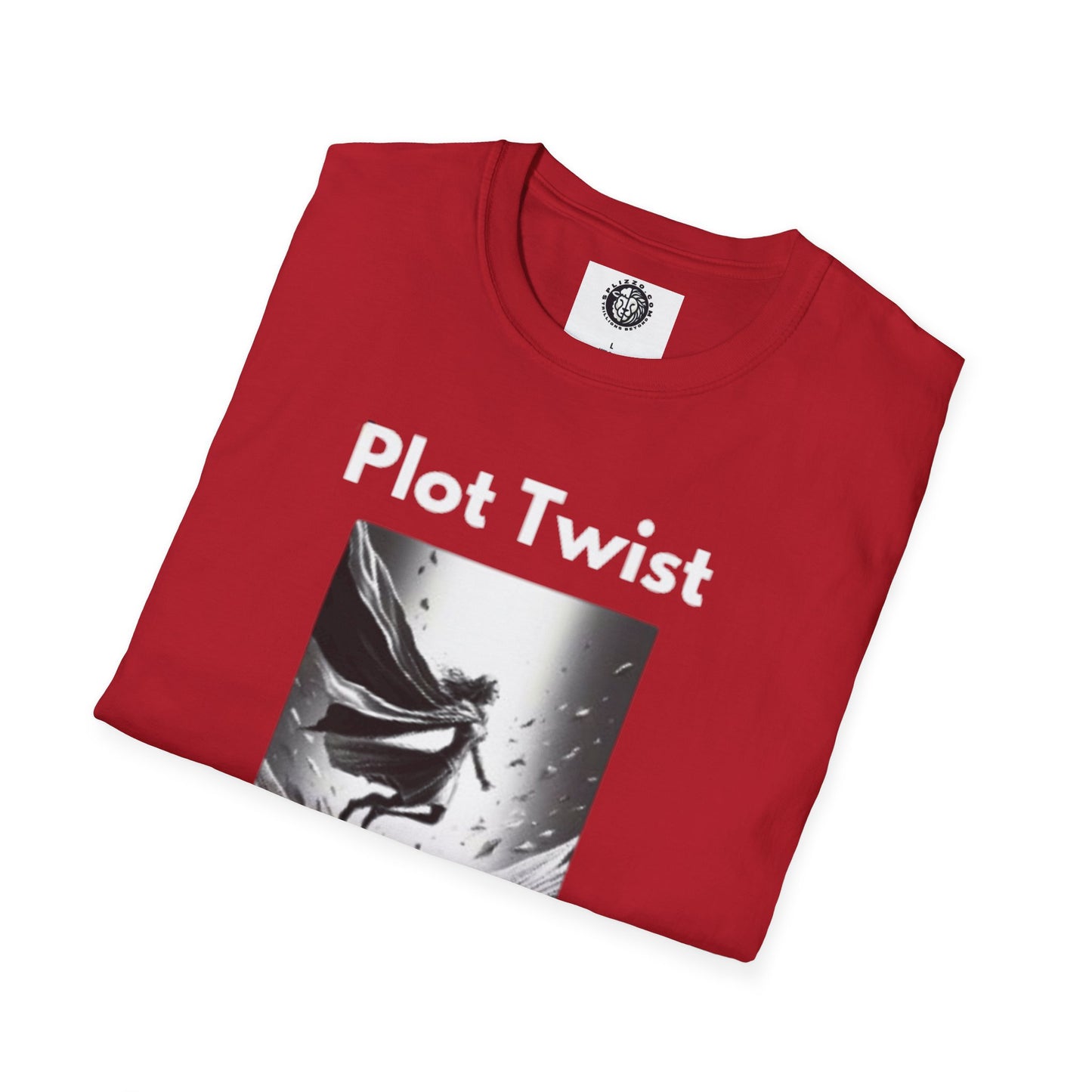 Unisex Softstyle T-Shirt - "Plot Twist: You're My Hero" Graphic Tee