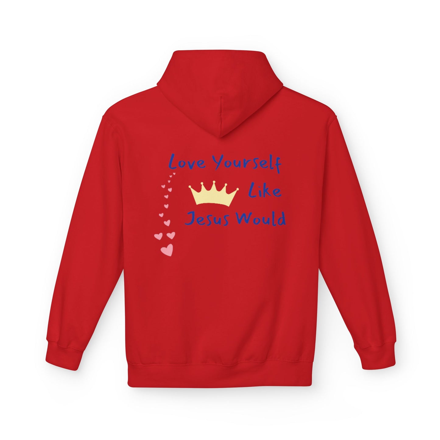 Inspirational Love Hoodie – Unisex Softstyle Fleece with Uplifting Message