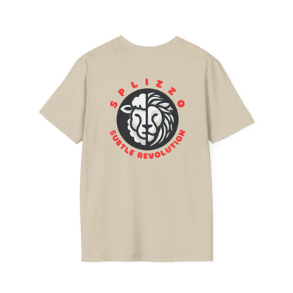 The Duality of Living with Anxiety T-shirt Red Face