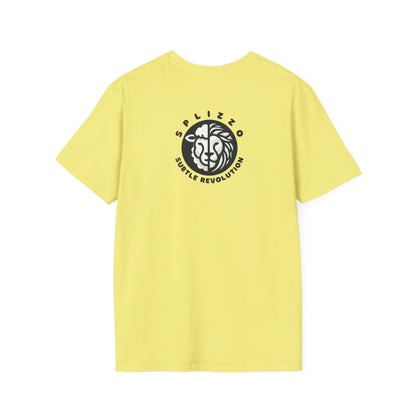 The Duality of Living with Anxiety T-shirt Blue Face