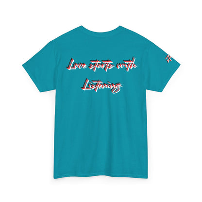 Love Starts With Listening Splizzo T-shirt