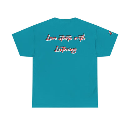 Love Starts With Listening Splizzo T-shirt