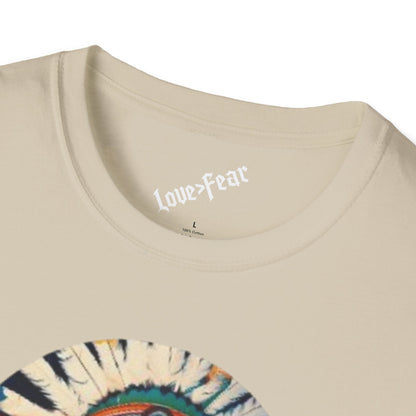 Warriors Need Rest Too Unisex Softstyle T-Shirt | Bohemian Style Tee for Self-Care and Empowerment