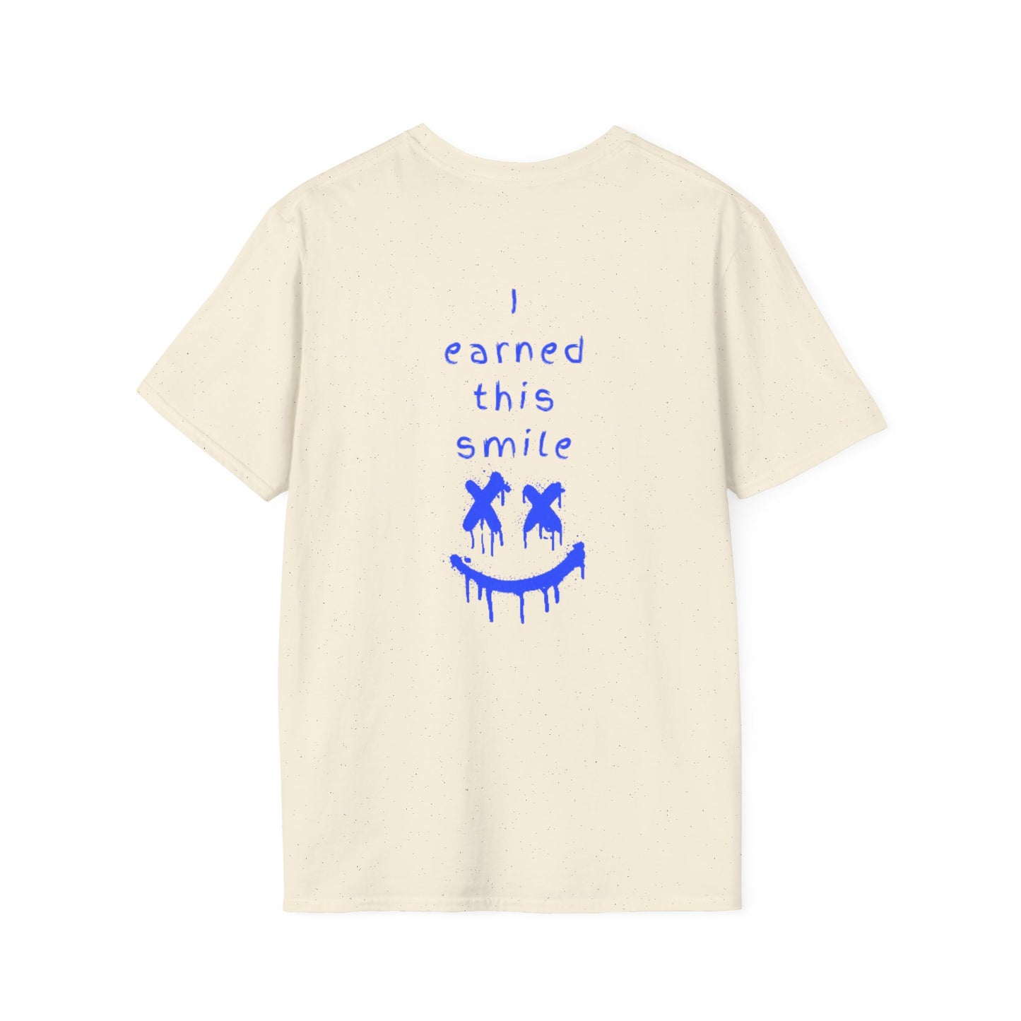 Trendy Unisex Softstyle T-Shirt - 'Splizzo' & 'I Earned This Smile' Graphic Tee