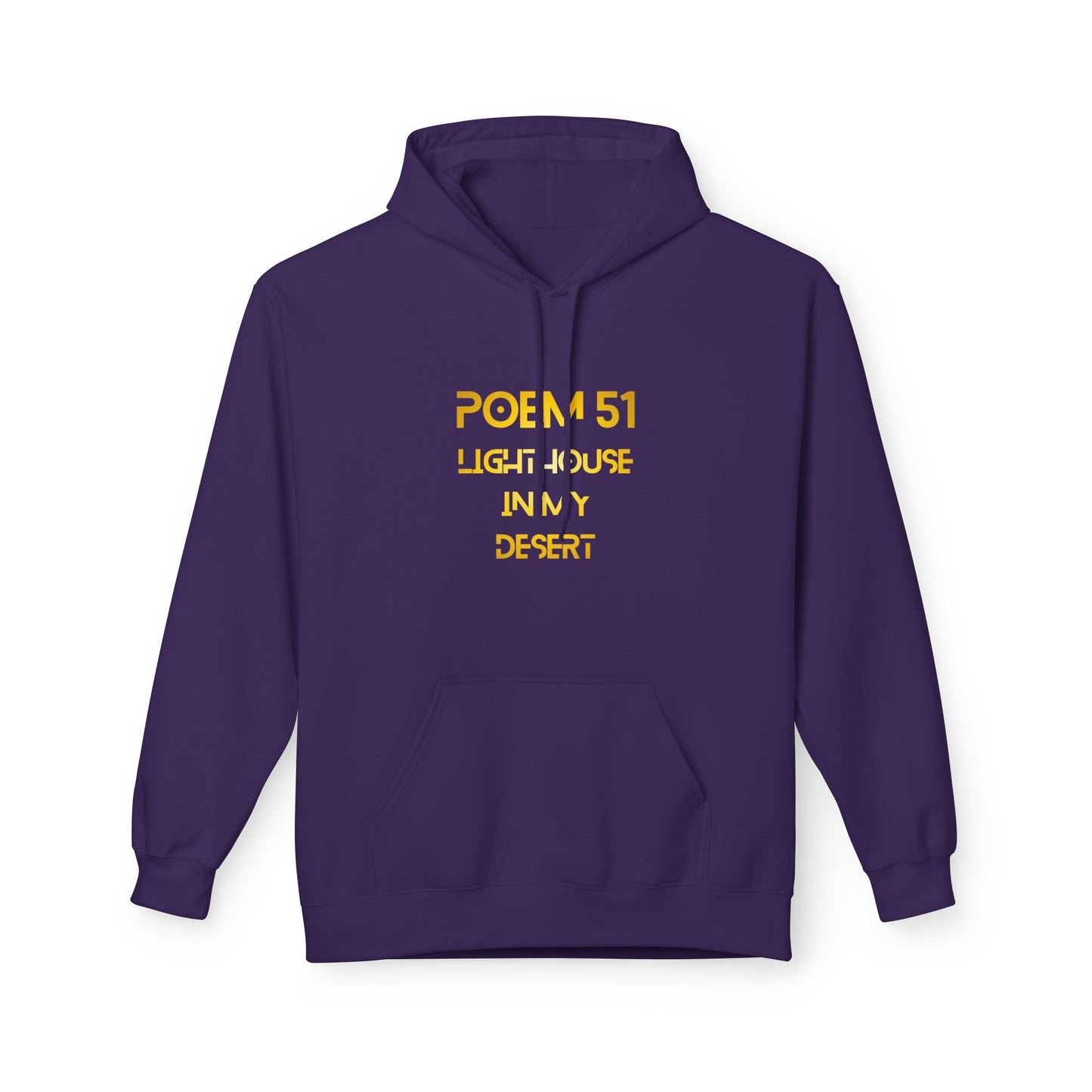 Poem 51 Lighthouse in My Desert Splizzo Hoodie