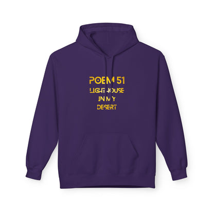 Poem 51 Lighthouse in My Desert Splizzo Hoodie