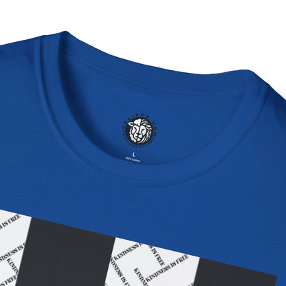 Modern Minimalist Checkerboard Unisex Softstyle T-Shirt