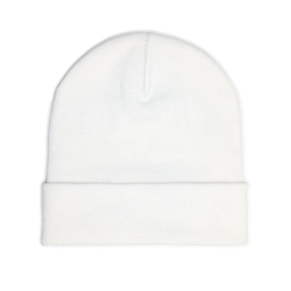 Embroidered 'splizzo' Knit Beanie — Colorful Logo Winter Hat
