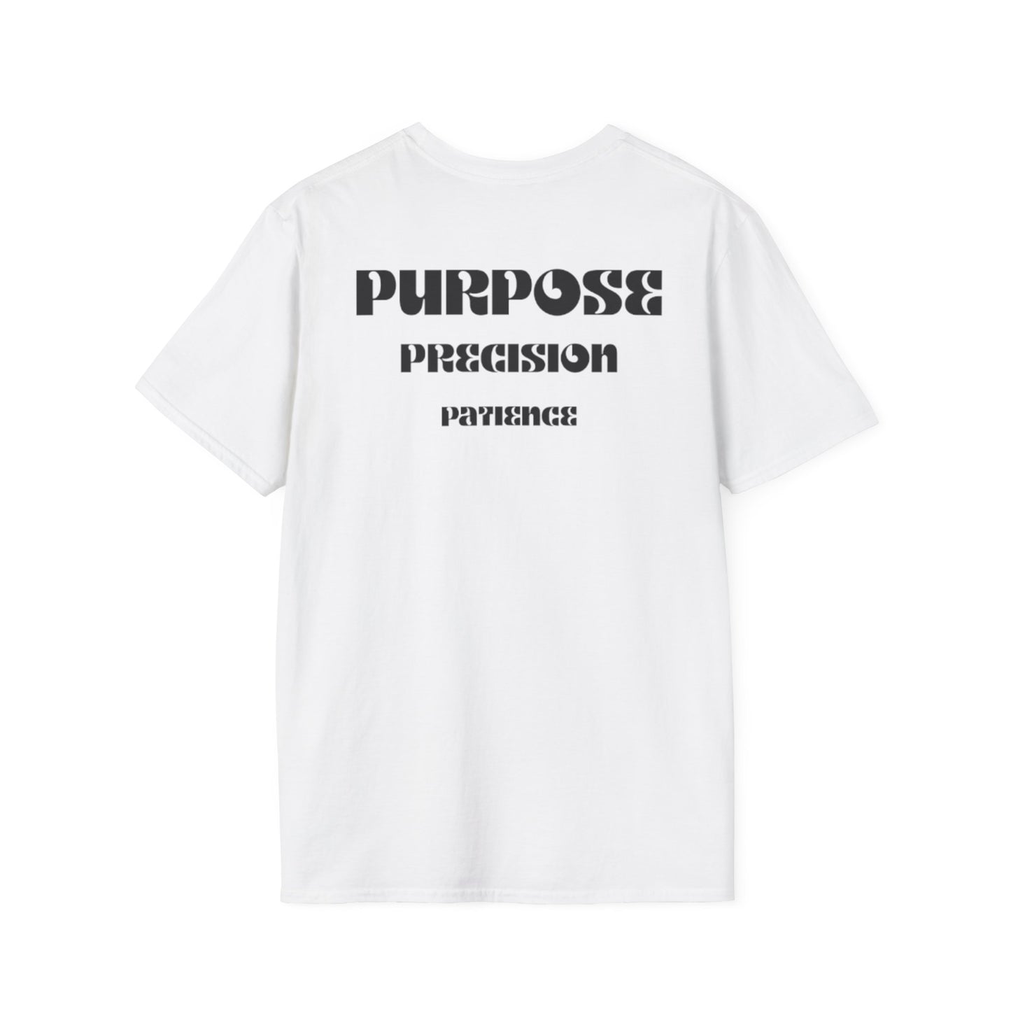 Zebroctopus T-Shirt with Purpose Precision Patience