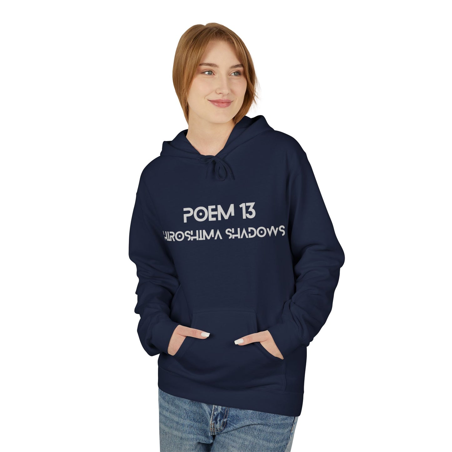 Poem 13 Hiroshima Shadows Splizzo Hoodie