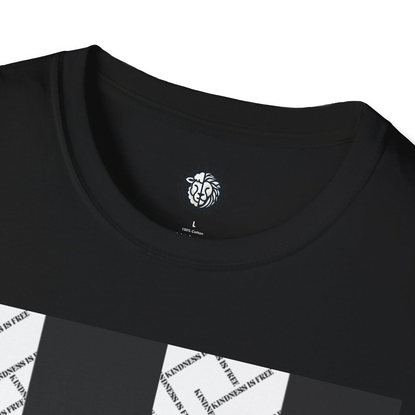 Modern Minimalist Checkerboard Unisex Softstyle T-Shirt