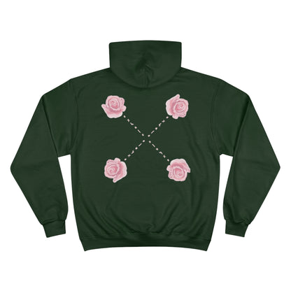 Women's Floral Rose Hoodie - Stylish Comfort & Elegance