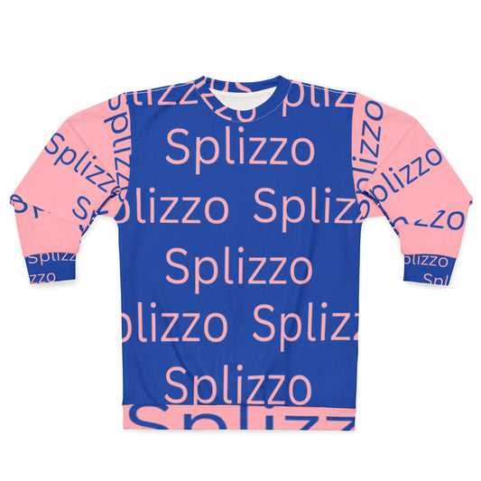 Trendy Unisex Sweatshirt with 'Splizzo' Print - Comfortable and Stylish for Everyday Wear