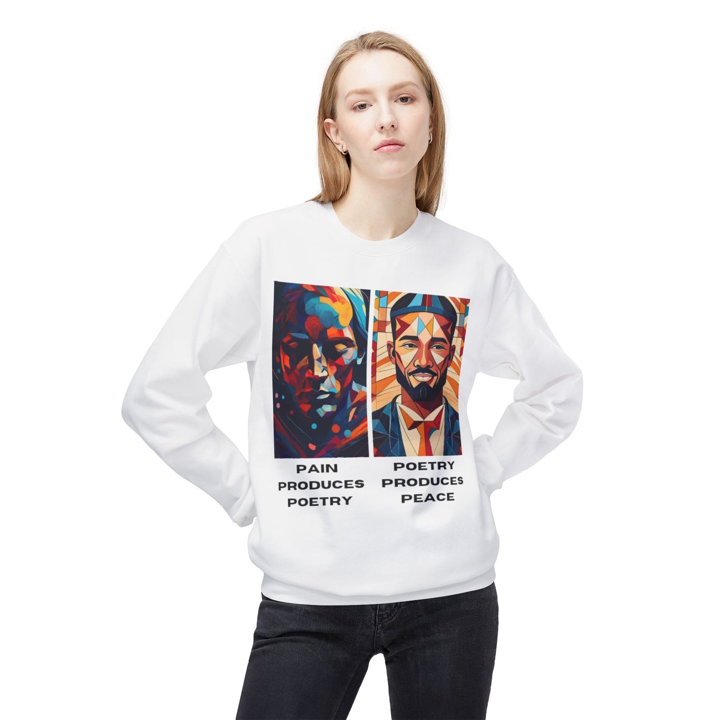 Pain Produces Peace Crewneck