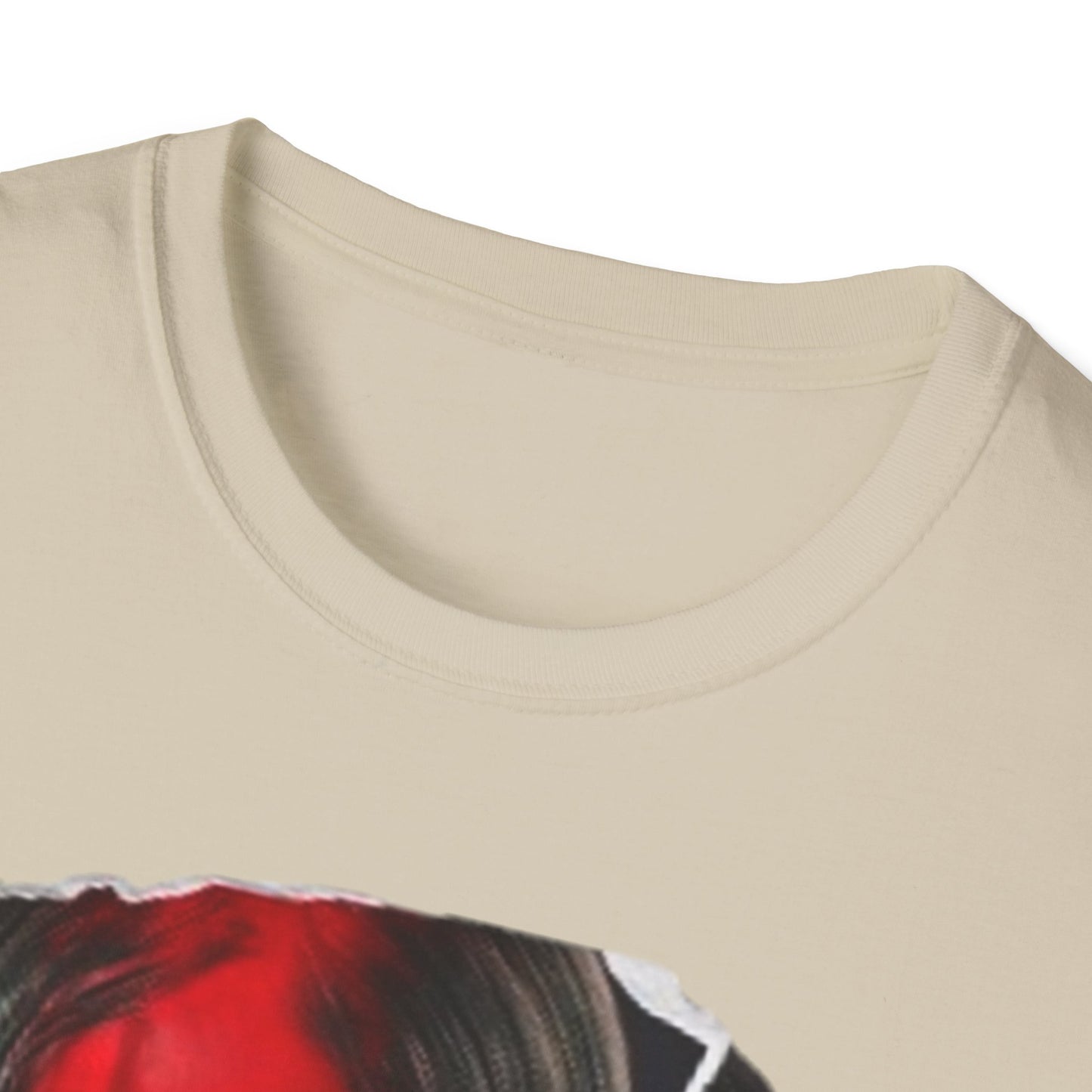 The Duality of Living with Anxiety T-shirt Red Face