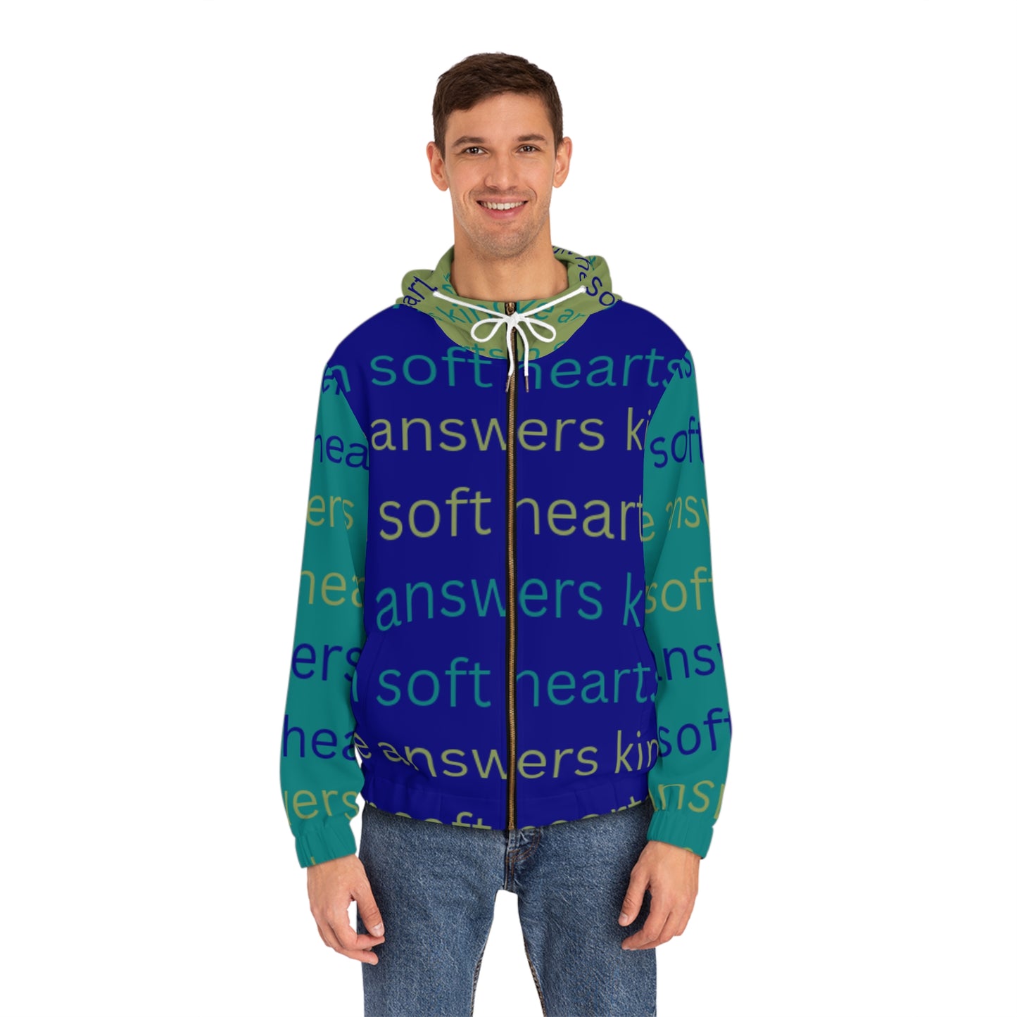 Men's Full-Zip Hoodie (AOP)