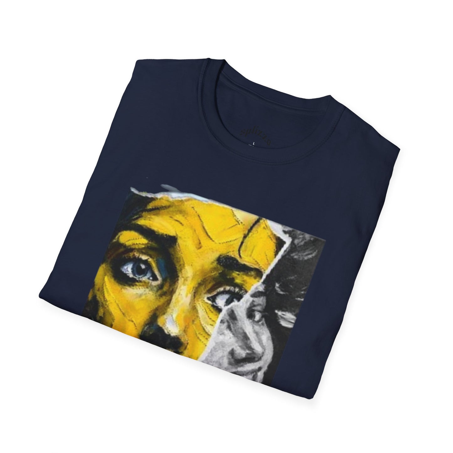 The Duality of Living with Anxiety T-shirt Yellow Face