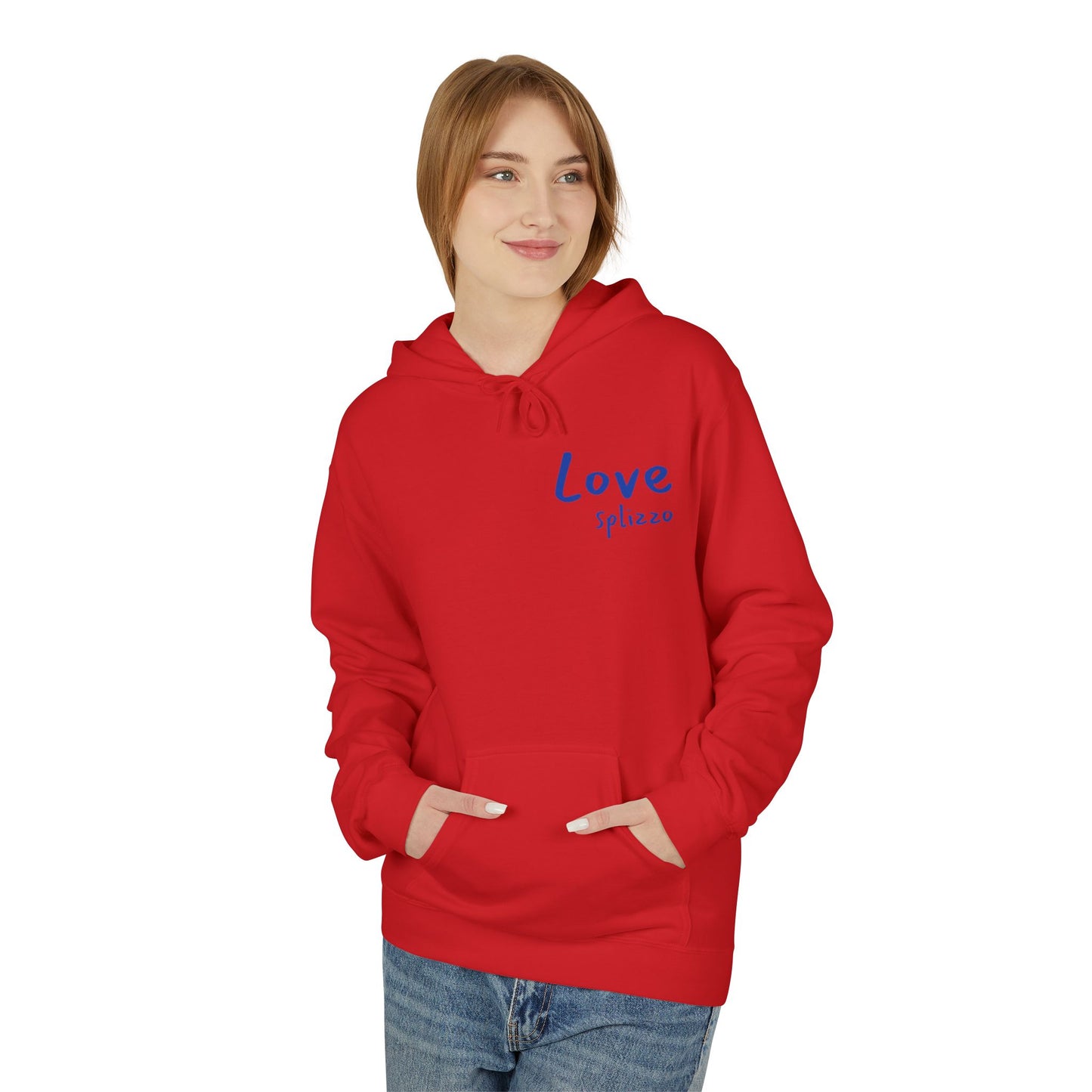 Inspirational Love Hoodie – Unisex Softstyle Fleece with Uplifting Message