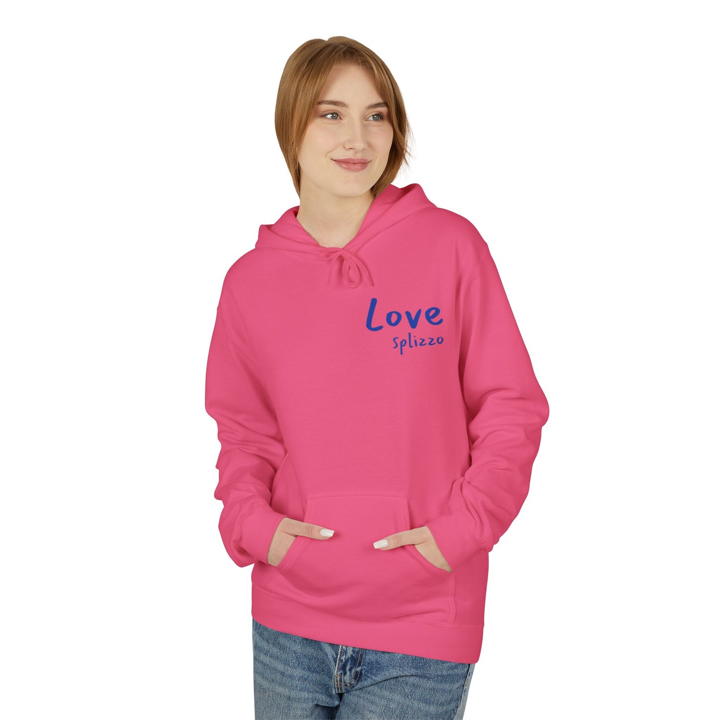 Inspirational Love Hoodie – Unisex Softstyle Fleece with Uplifting Message