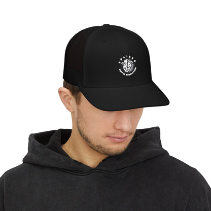 Embroidered Snapback Trucker Cap - Streetwear Style