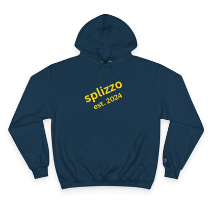 Splizzo Champion Hoodie - Pink Heart Crown Design, Perfect for Casual Wear