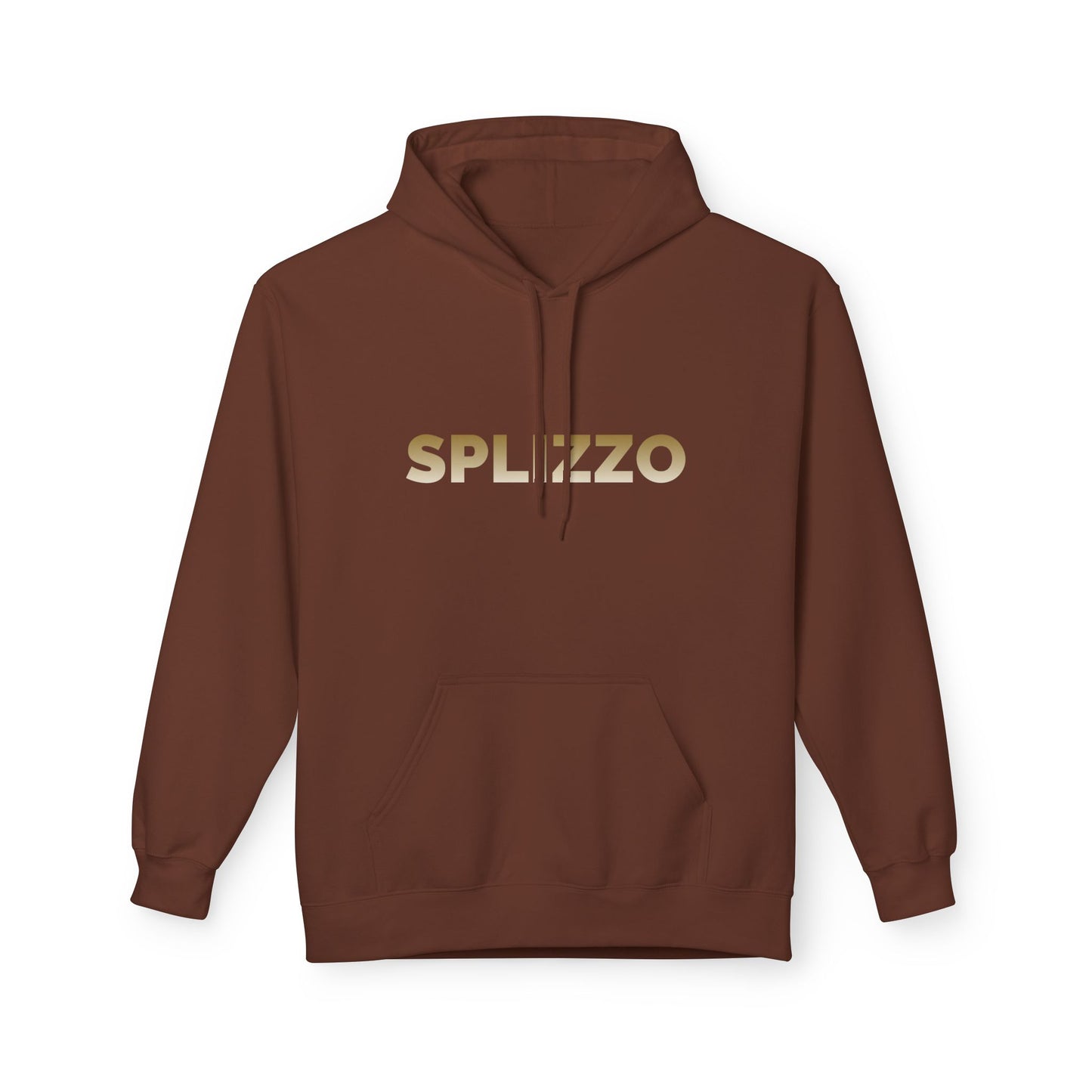 Hoodie — Gold 'SPLIZZO' Front & 'The Lioness And The Lamb' Back Graphic